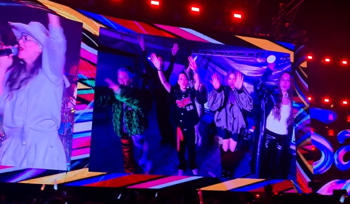 張惠妹還沒登台先嗨翻！後台尬舞A-Lin畫面全被拍…網狂讚：神仙組合