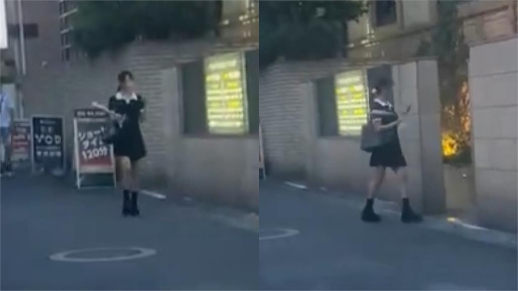 昔散步甩「棒狀物」吸960萬觀看 23歲「持劍女王」出道進軍暗黑界!