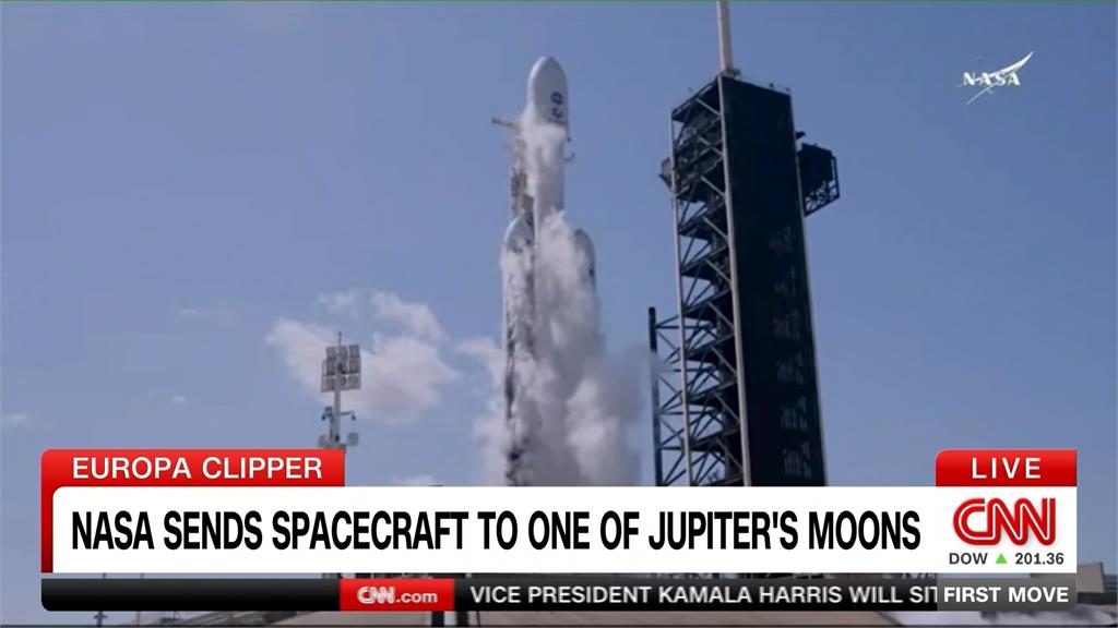 NASA探測器升空！　探究「木衛二」是否具孕育生命條件