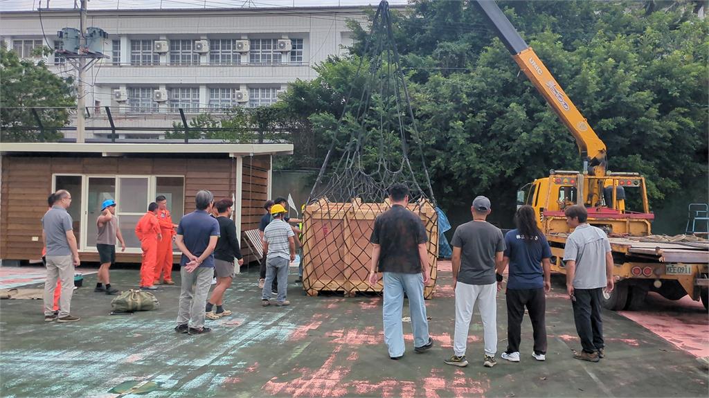 林保署偕國軍建新技術通訊站　即時回傳馬太鞍溪監測影像