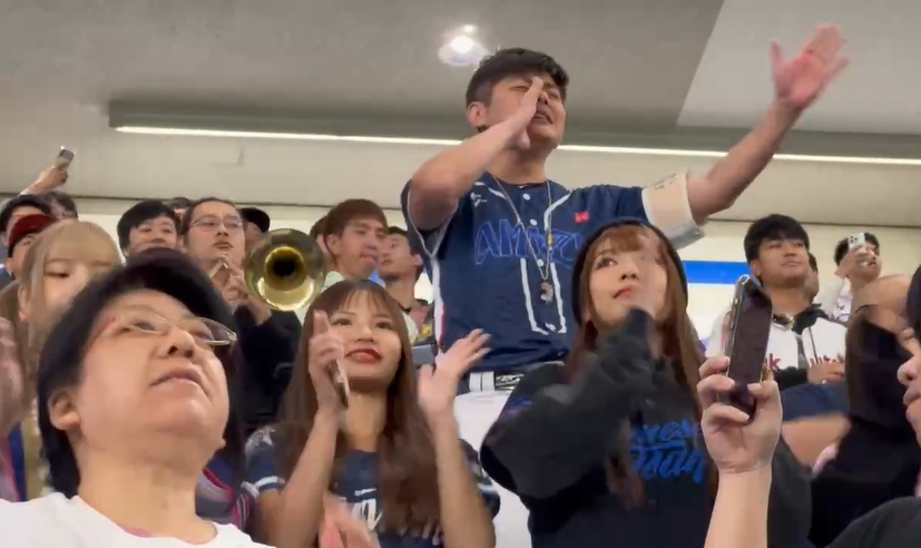 快新聞/國旗、〈台灣尚勇〉出現了!東京巨蛋變主場 震撼畫面曝光