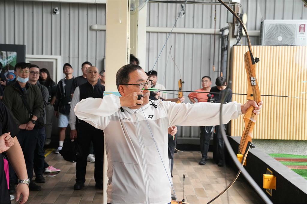 《115全障運》新北強化場館共融設施　特教生體驗射箭為賽會暖身