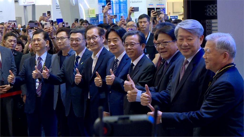 COMPUTEX台北電腦展登場 賴總統:台企組國家隊進軍國際