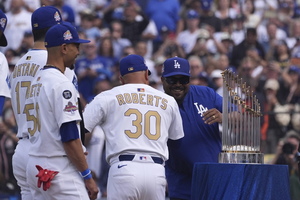 MLB(影)/大谷翔平開季火燙3戰2轟 道奇主帥盛讚:他從來不會讓人失望