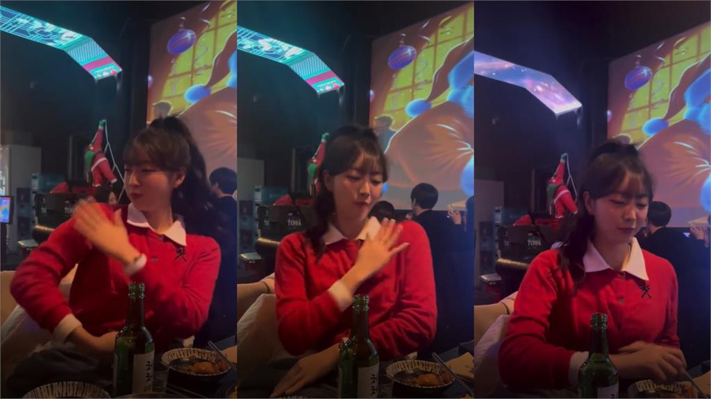 昏暗餐廳「吃播大胃王」竟是安芝儇!大口張嘴「暴風吸起司」網愣:又在吃…