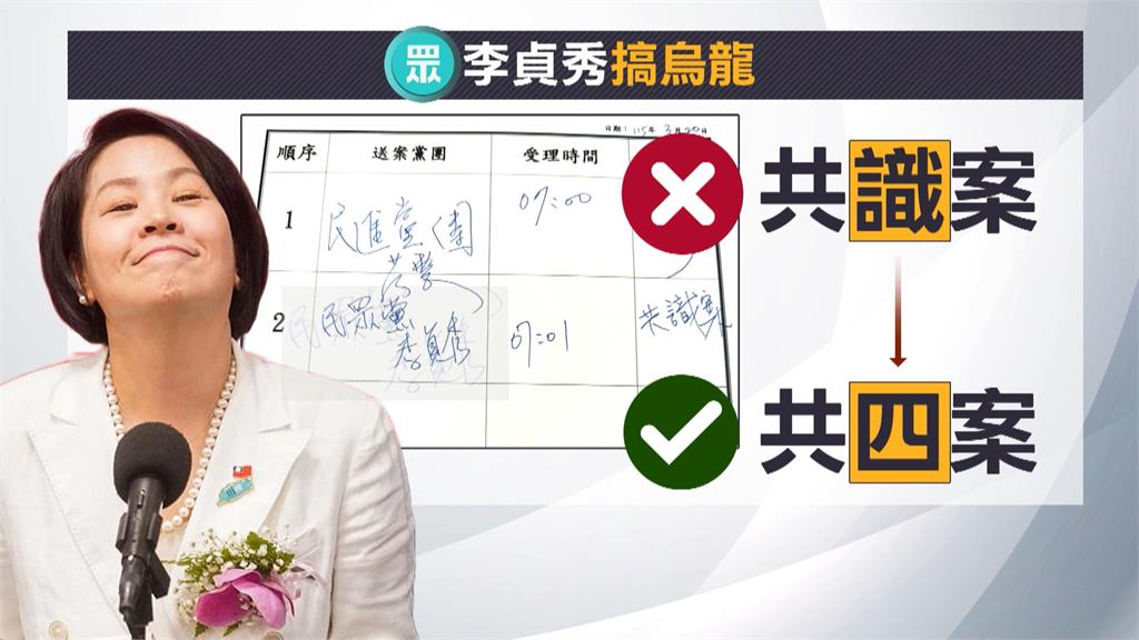 雙重國籍爭議綠委嗆解職 李貞秀囂張比「倒讚」
