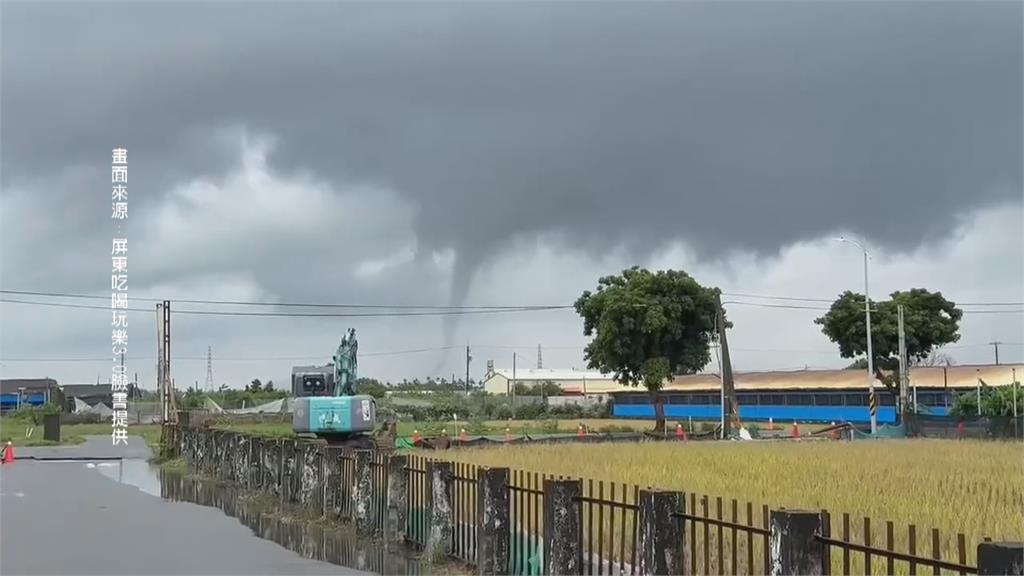 天氣不穩現奇景！小琉球民眾目擊水龍捲　「這兩地」也看到龍捲風