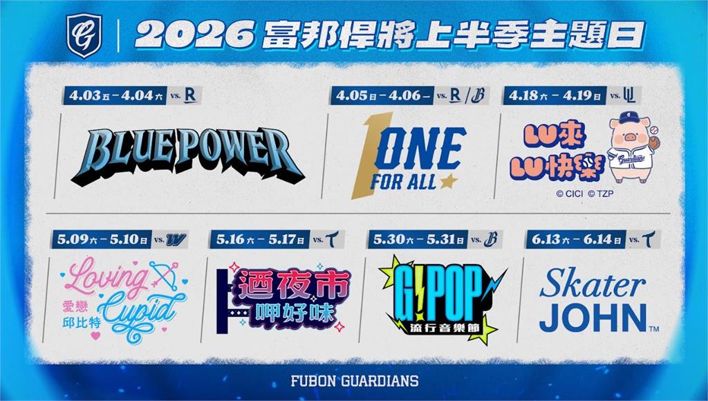 中職／悍將上半季主題周公布！林哲瑄引退賽、內野座椅升級　看球選哪天「一張圖秒懂」