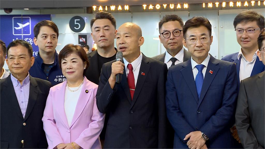 韓國瑜訪美傳高規格接待　林佳龍：洗掉鄭麗文親中印象