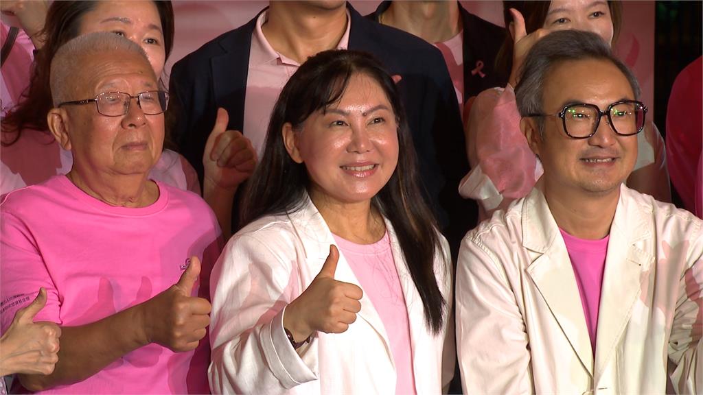 粉紅絲帶乳癌防治公益點燈！點亮台北「粉紅之光」