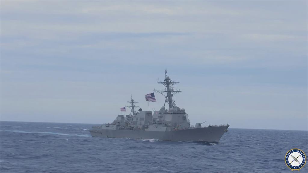 美艦第9度通過台海　中方南海軍事訓練　針對性十足