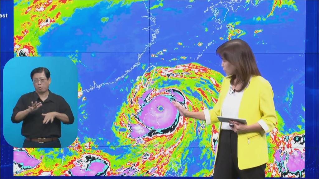 快新聞/樺加沙颱風逼近台灣!強陣風、豪雨警戒拉響 氣象署:今晚明晨最強時段