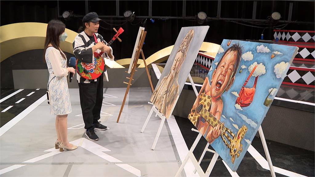 「唱頌台灣 暢Song世界」 朱頭皮邀畫家歌手暢談斜槓人生