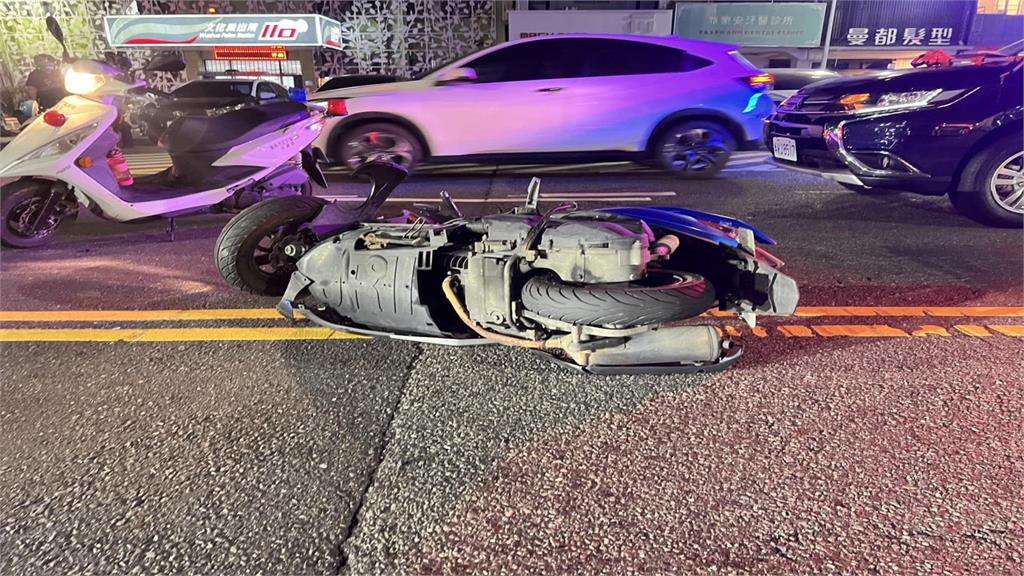 台南轎車逆向撞騎士害頭部重創 駕駛肇逃到案稱恍神