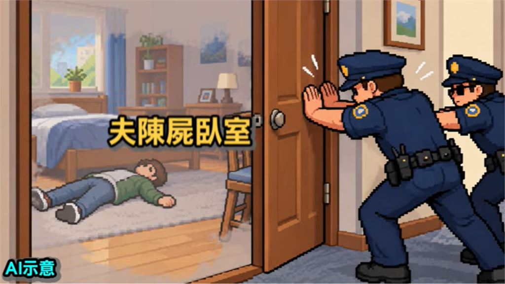 淡水驚爆離奇雙屍命案！夫臥床、妻遭冰封塞冰櫃…警追查意外掀「逃亡黑歷史」