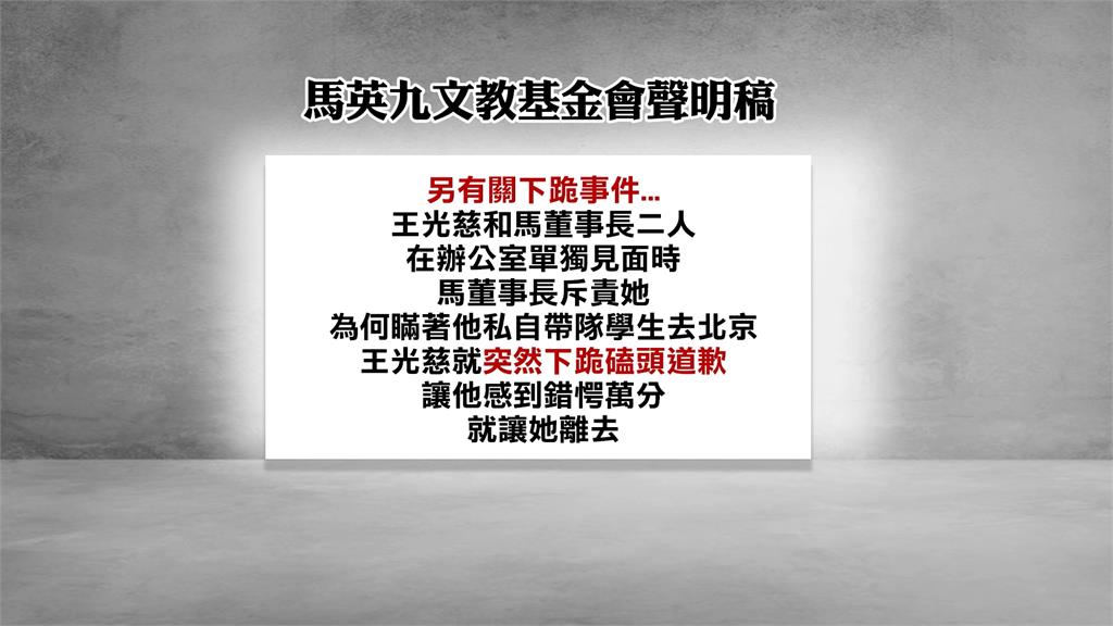 王光慈被馬英九掐脖.逼下跪? 李德維:有聽到相關的陳述