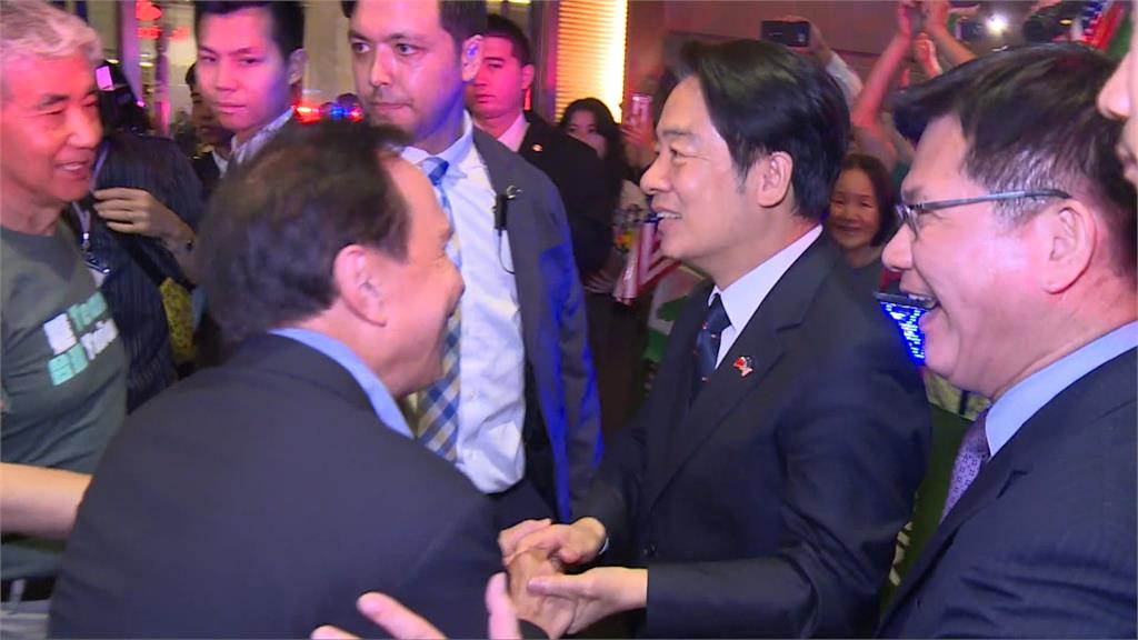 賴清德抵巴拉圭會見總統當選人貝尼亞 美國務院籲北京不要藉機挑釁