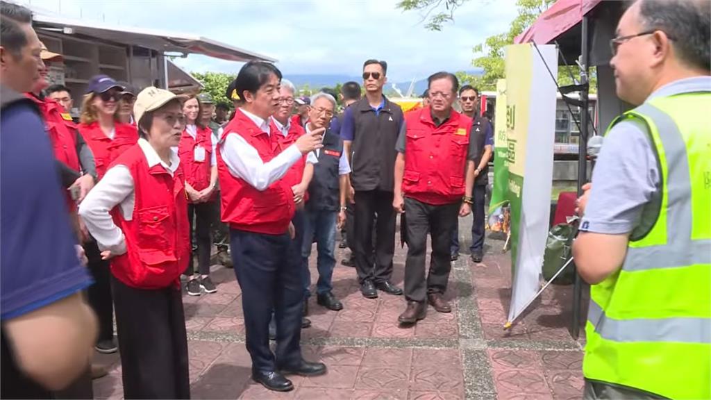 921國家防災日 賴總統視察各級學校地震避難
