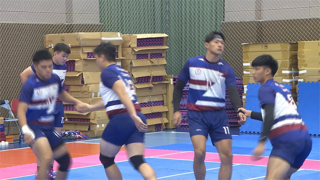 「沒有球的橄欖球」 台灣卡巴迪男子隊首度前進亞運