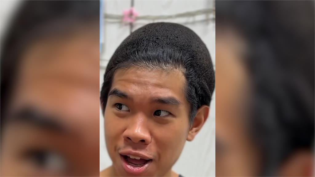 男實測「緊壓爆炸頭睡一晚」 起床結果竟狂吸200萬觀看