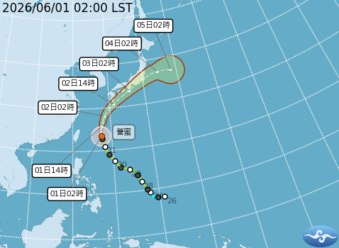 快新聞/薔蜜外圍環流影響「北部、東北部短暫陣雨」!台南恐飆36度高溫