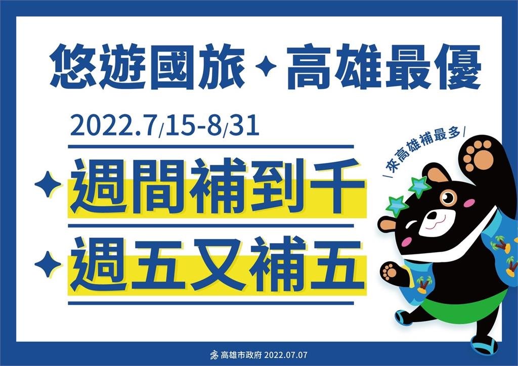 快新聞／高雄8/31前國旅補助1500元！　陳其邁：名額有限「7、8月來正當時」