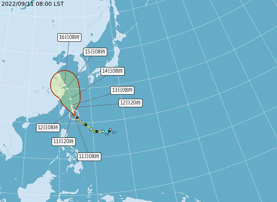 快新聞／中颱「梅花」緩慢北上逼近！ 週一雨更大發陸警機率曝