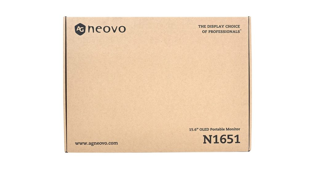 4K OLED 攜帶型螢幕 AG Neovo N1651 高解析度與廣色域兼具