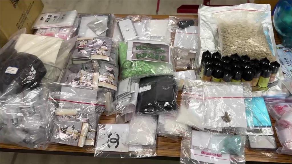 警破竹聯幫喪屍煙彈製毒廠　黑幫進口化學試劑　意圖製毒遭逮