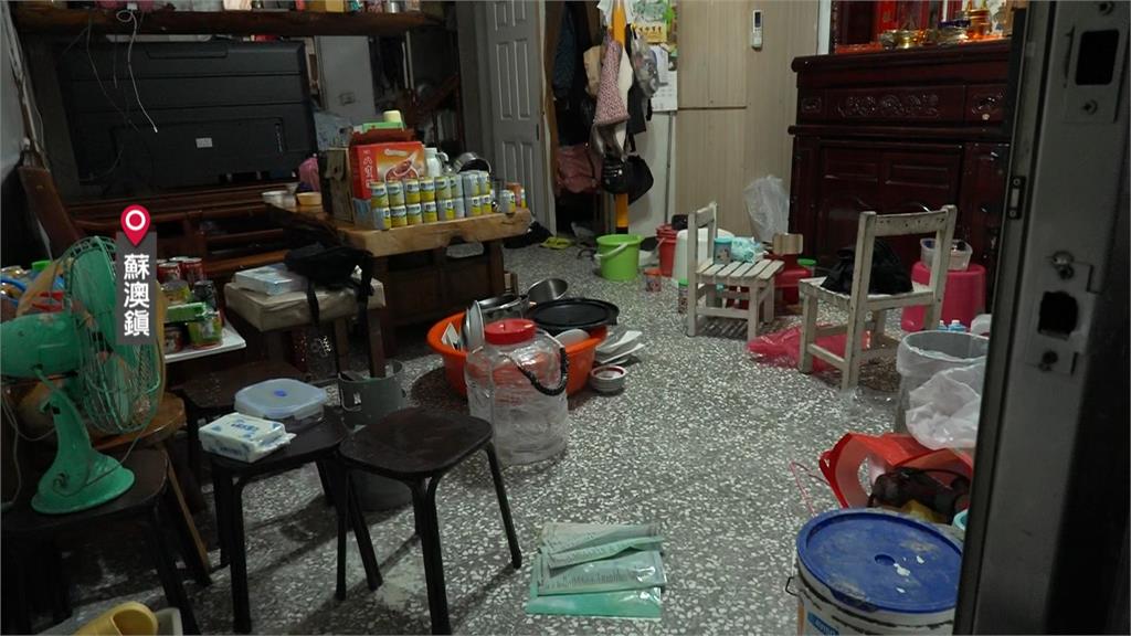 蘇澳災後滿目瘡痍損失難估計 大型機具進駐國軍助清理家園