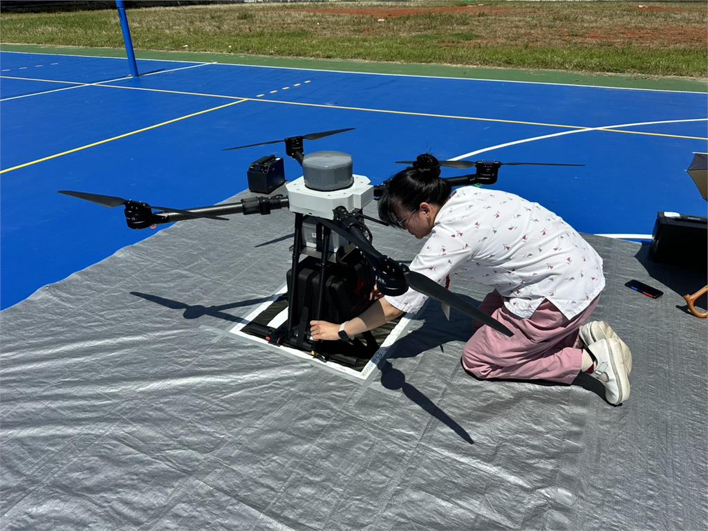 保障孤島居民用藥權益 衛福部首度啟動無人機送藥機制