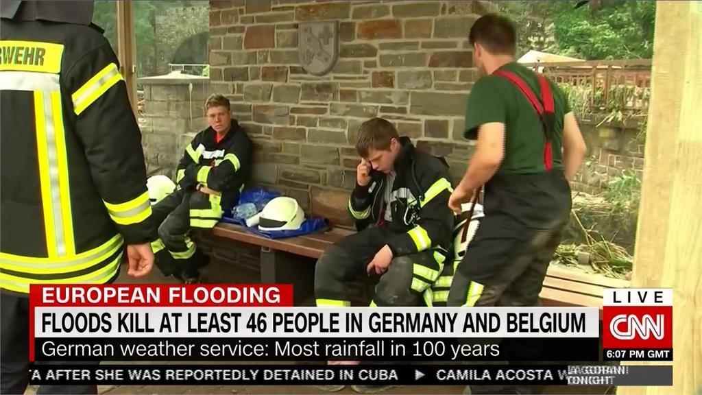 德國、比利時陷百年水患　全歐至少68人不幸罹難