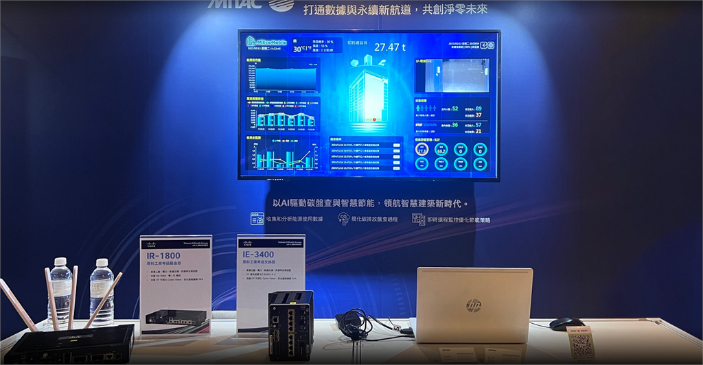 MiEcoMatrix亮相雙論壇 神通資科引領智慧建築永續轉型