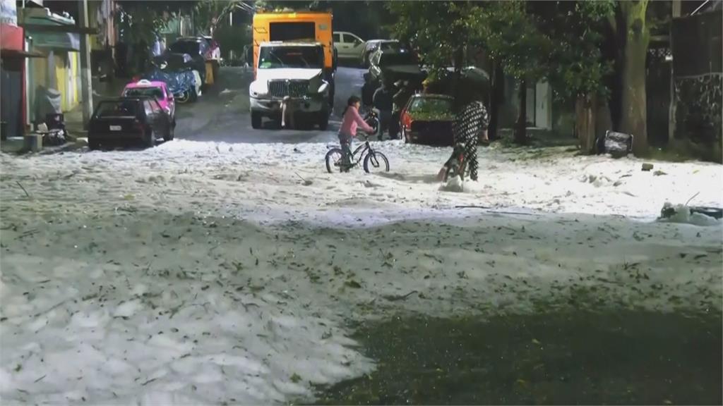 極端氣候!歐洲熱浪野火蔓延 墨西哥首都罕見下冰雹