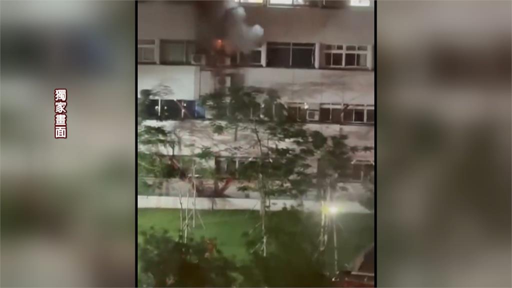 嚇壞！　三總松山分院「空病房」竄火舌　火勢迅速撲滅無人傷