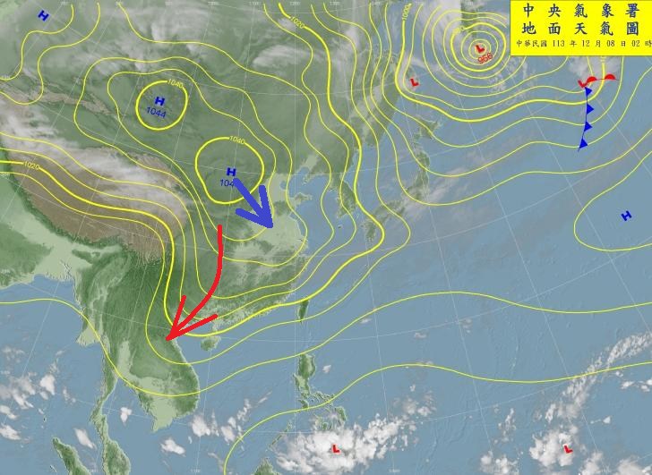 「強烈大陸冷氣團」來襲?週末低溫下探10°C…鄭明典曬1圖曝「降溫徵兆」