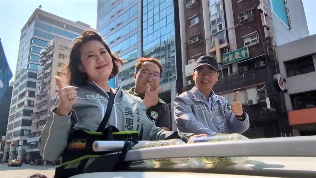 拚高雄議員黨內初選! 黃彥毓邀吳思瑤.李昆澤助陣車掃