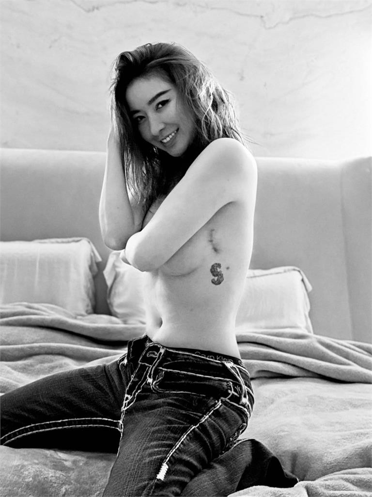 正能量!許維恩現身長庚記者會 分享乳癌手術過程