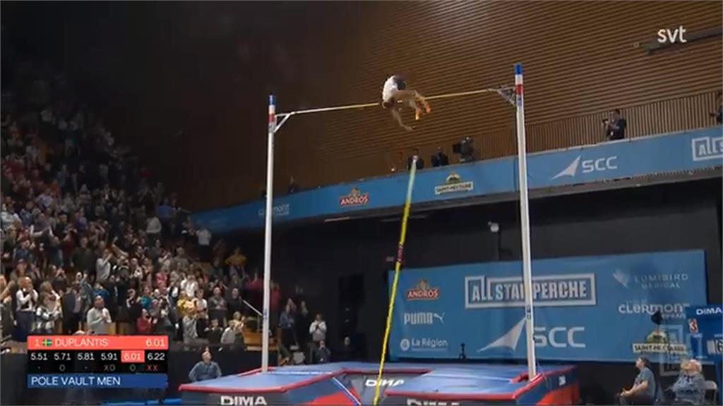 6米22第6度破世界紀錄　瑞典撐竿跳天王再寫歷史
