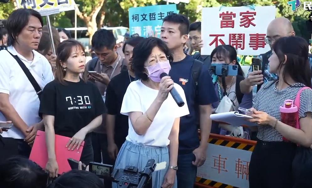 陳佩琪控司法正義用人命換!現身突悲喊「這句」小草嚇傻阻止:不要