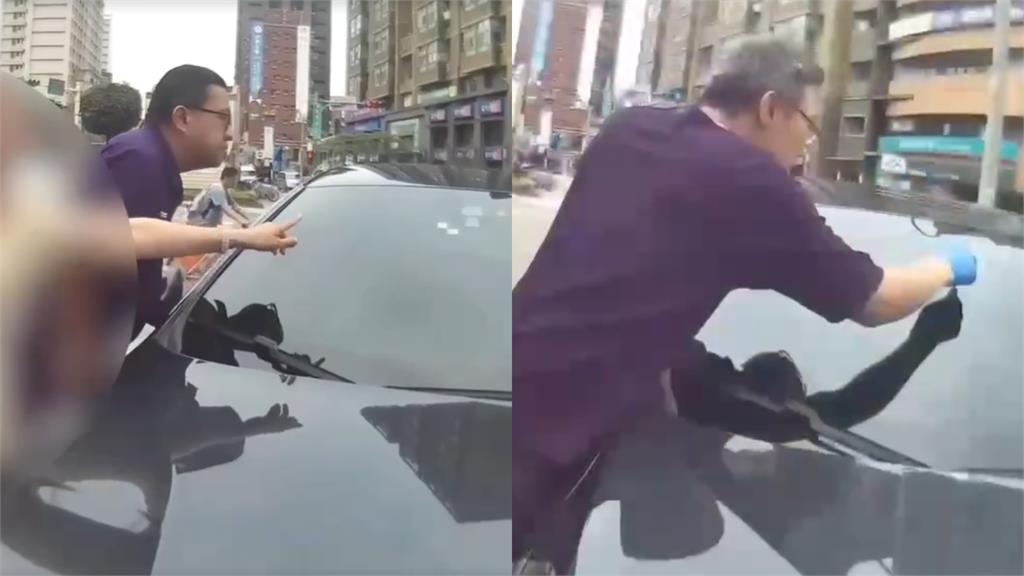 她驚見愛車遭炸「放射狀彈孔」急求救！鑑識出動「鬼轉真相曝」網笑：警察也想報警…