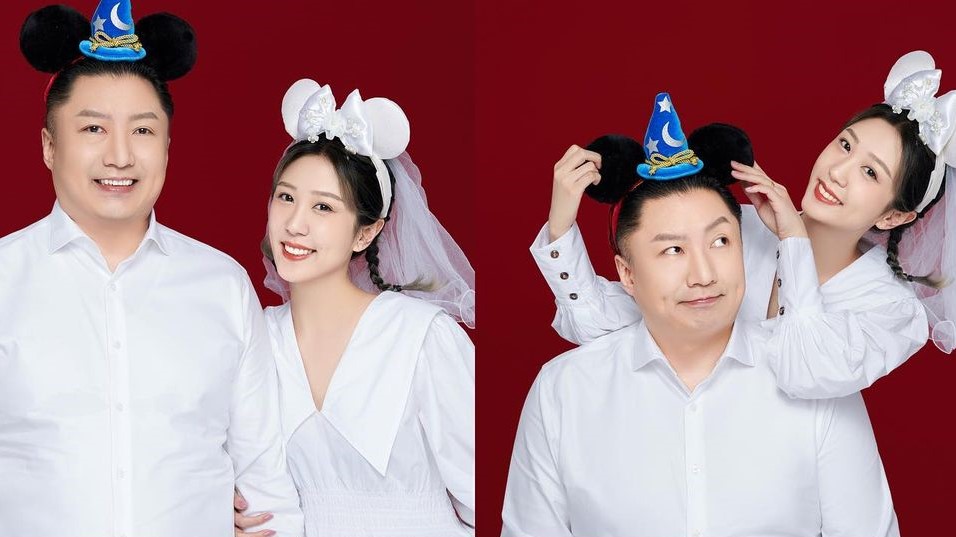 昔日情牽林志玲！「馬桶小開」邱士楷嬌妻太嗨　街頭「跳到男友人背上」全被拍