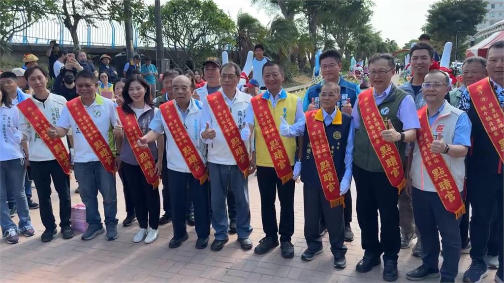 粽夏東港龍舟賽！　點睛儀式祈求賽事平安.旗開得勝