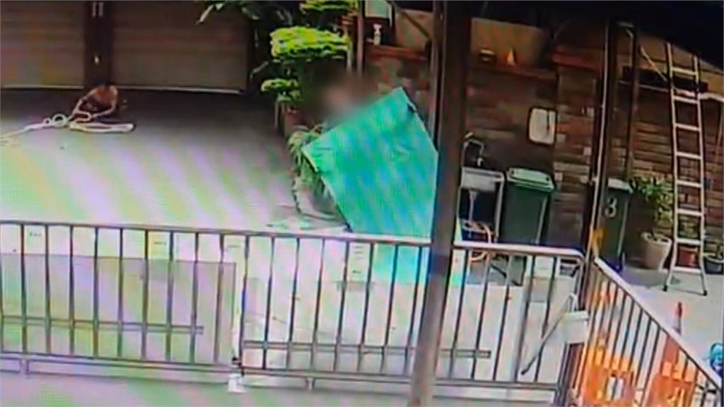 竹北氣爆社區大樓「遮光罩掉落」　瓦斯公司外包廠商疑修繕後沒裝好