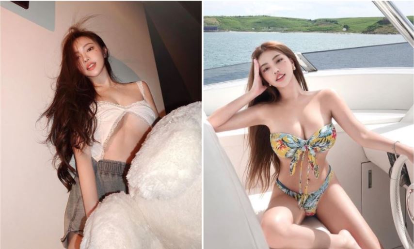 上街辣度破表穿比基尼遊迪士尼!「兇版Angelababy」加碼高清照
