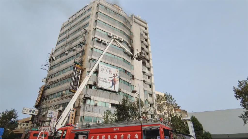 商業大樓KTV發生火警　幸無人傷亡　疫情期間沒營業　業者無奈