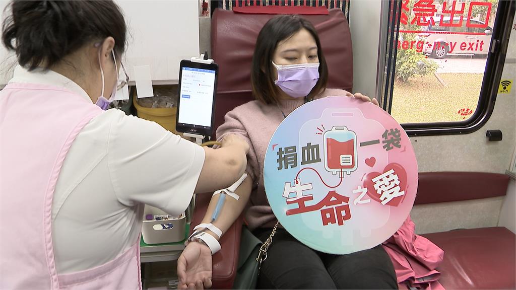 內科辦千人捐血活動　蔣萬安也來挽袖捐熱血