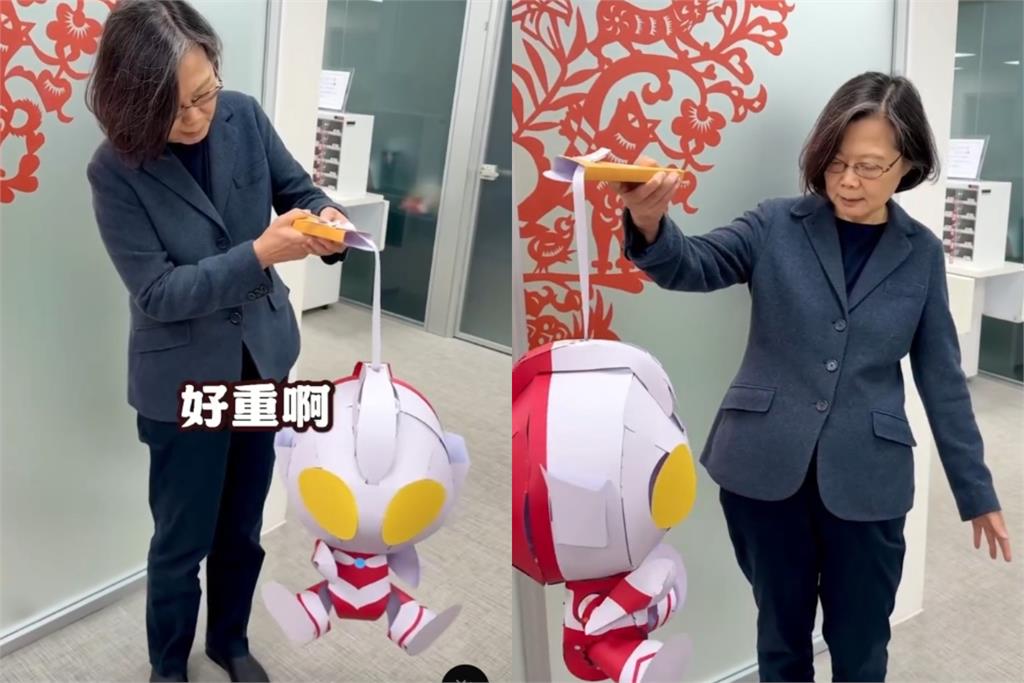 蔡英文收1賀禮嫌太重「直接開嗆陳其邁」：又在搞事！2人互動超派嚇翻10萬人