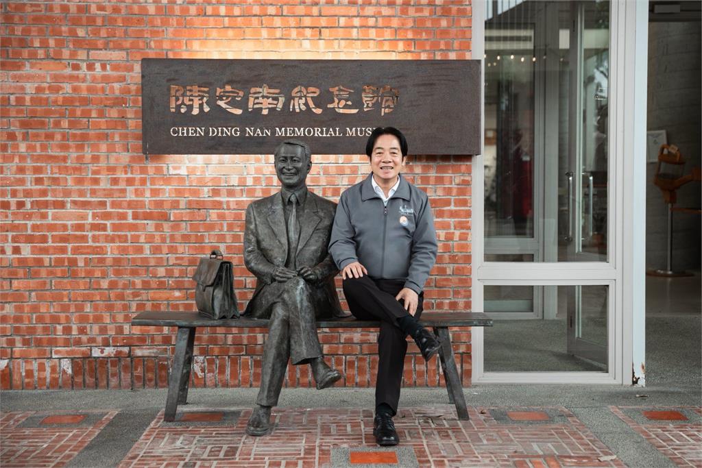 快新聞／偕林國漳重返陳定南紀念園區　賴清德緬懷政治恩師
