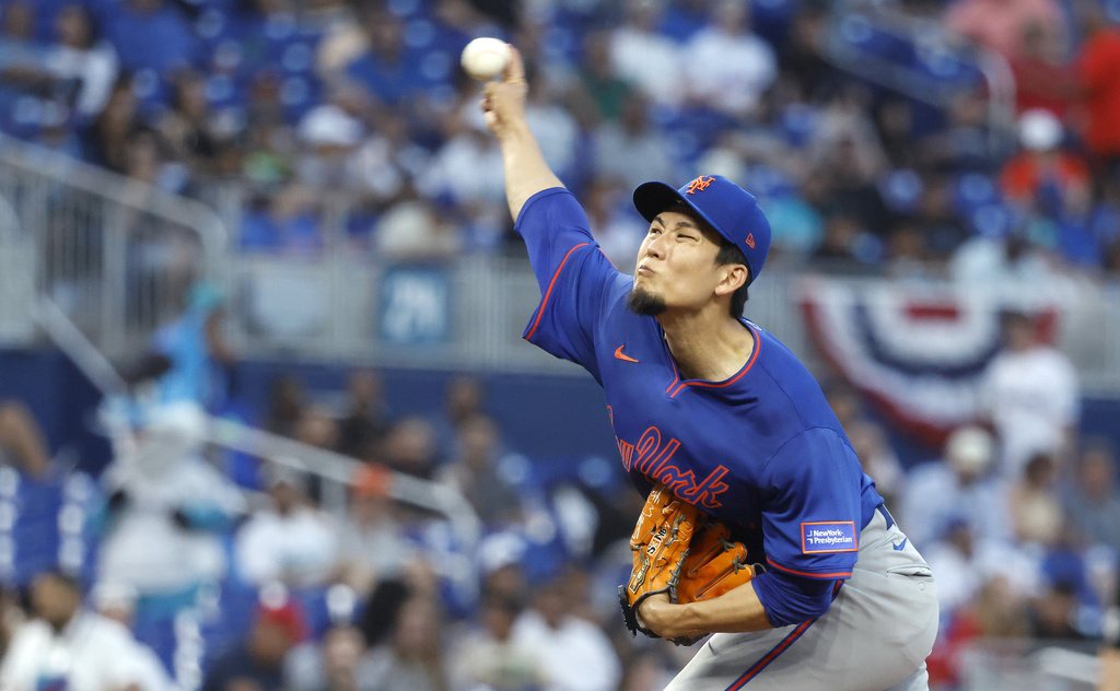 MLB(影)／千賀滉大5局飆出8K僅失2分　仍不敵前馬林魚賽揚巨投